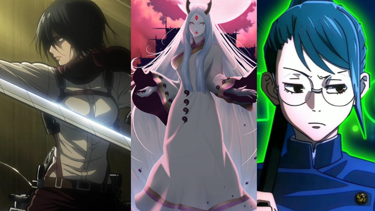 Most Loved Female Anime Characters: Maki Zenin, Mikasa Ackerman & More