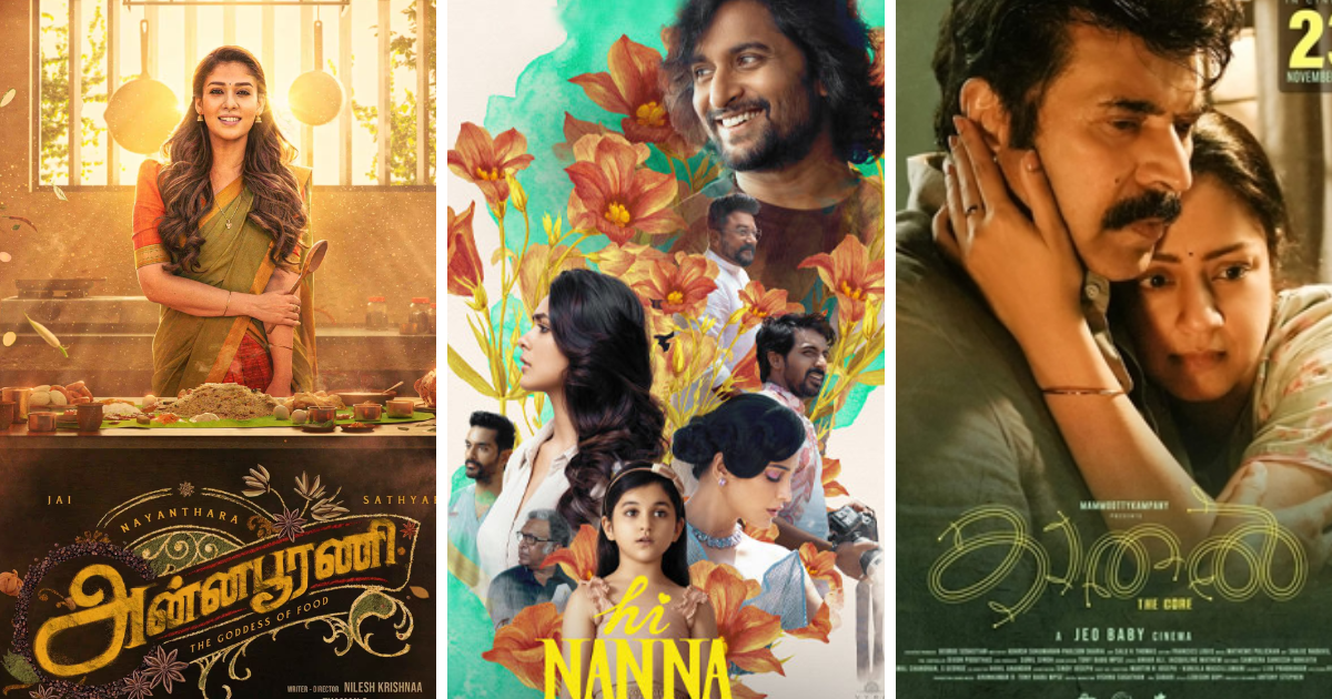 Top South Indian Movies & Series on OTT This Week: Hi Nanna, Kaathal ...