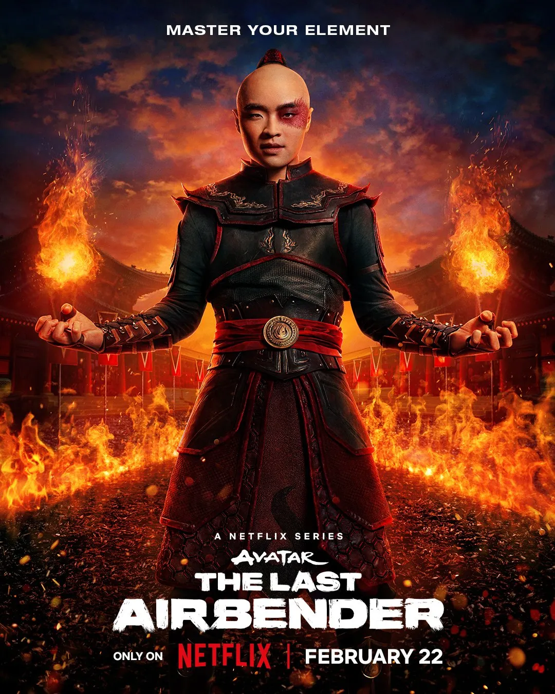 Live-Action Avatar: The Last Airbender Character Posters