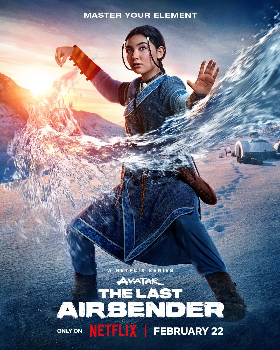 LiveAction Avatar The Last Airbender Character Posters