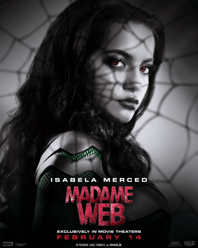 Madame Web Posters Preview Main Cast of Sony Marvel Movie