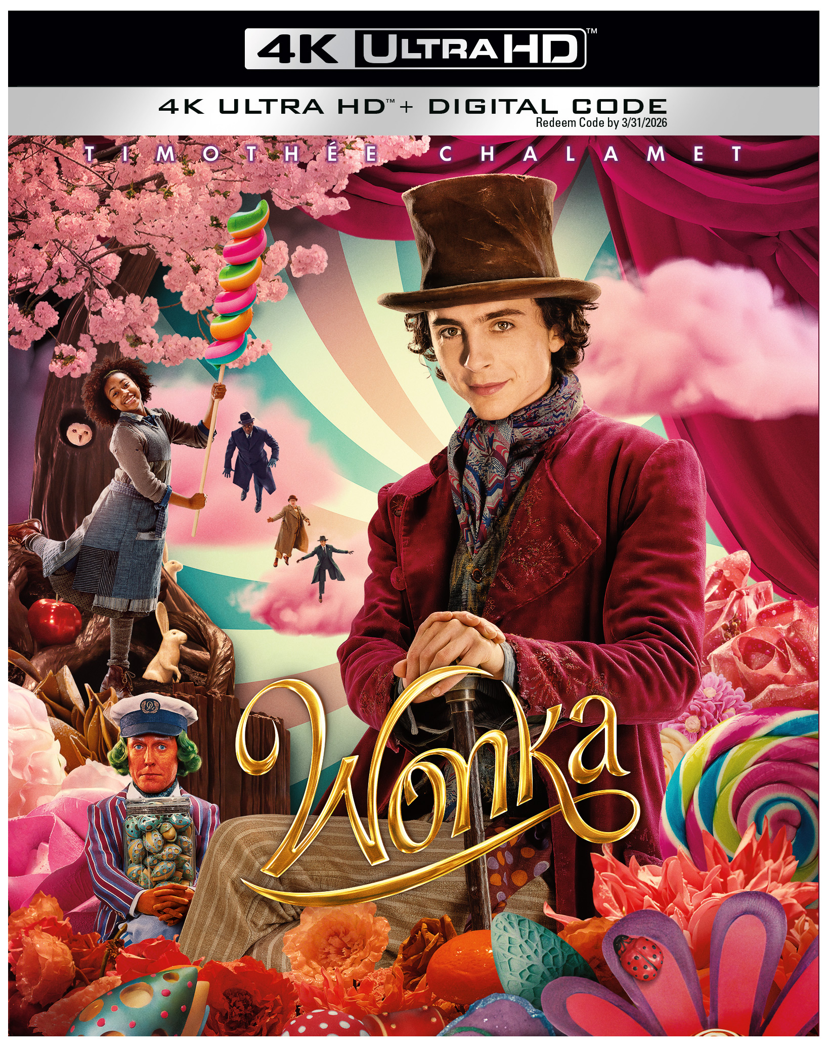 Wonka 4K, BluRay, and DVD Release Date Set for Musical