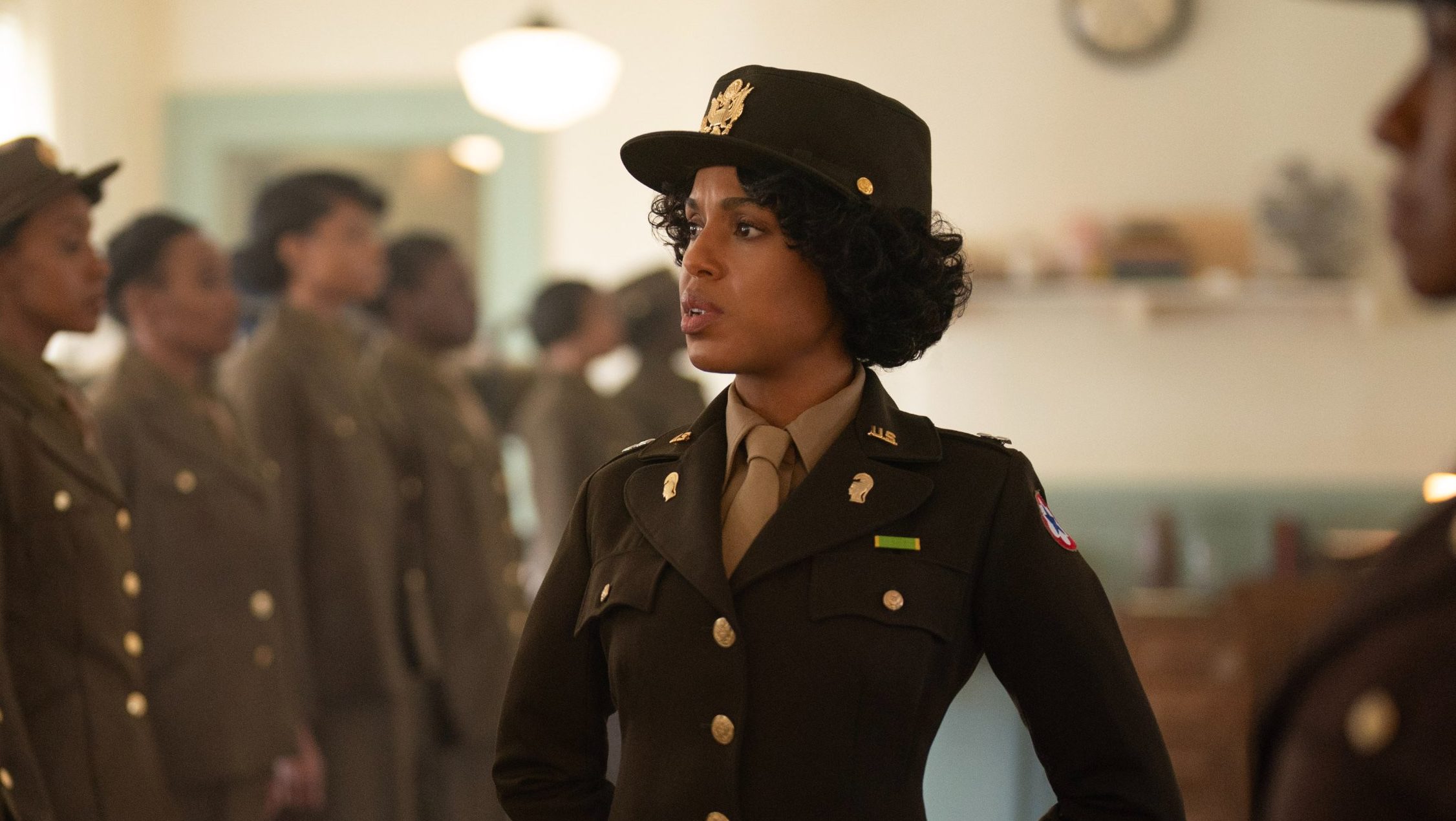 Six Triple Eight Photos: Kerry Washington Leads Netflix's WWII Drama ...