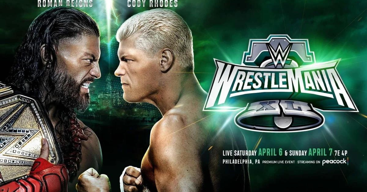 Cody Rhodes vs. Roman Reigns Set for WWE WrestleMania 40