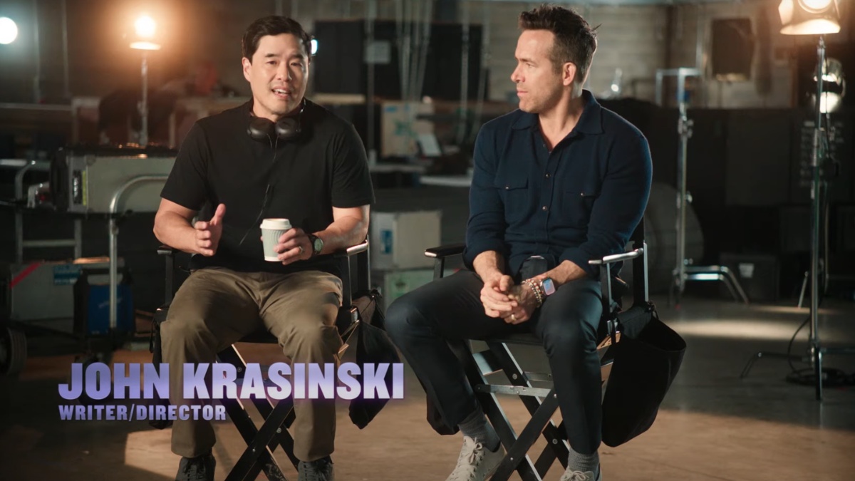 IF Movie 2024 Ryan Reynolds, Randall Park & John Krasinski Joke Video