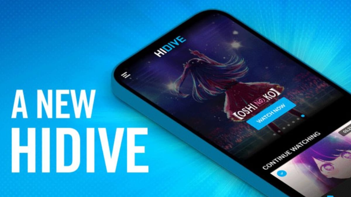 HIDIVE New Update Offers Offline Viewing Among Other Features