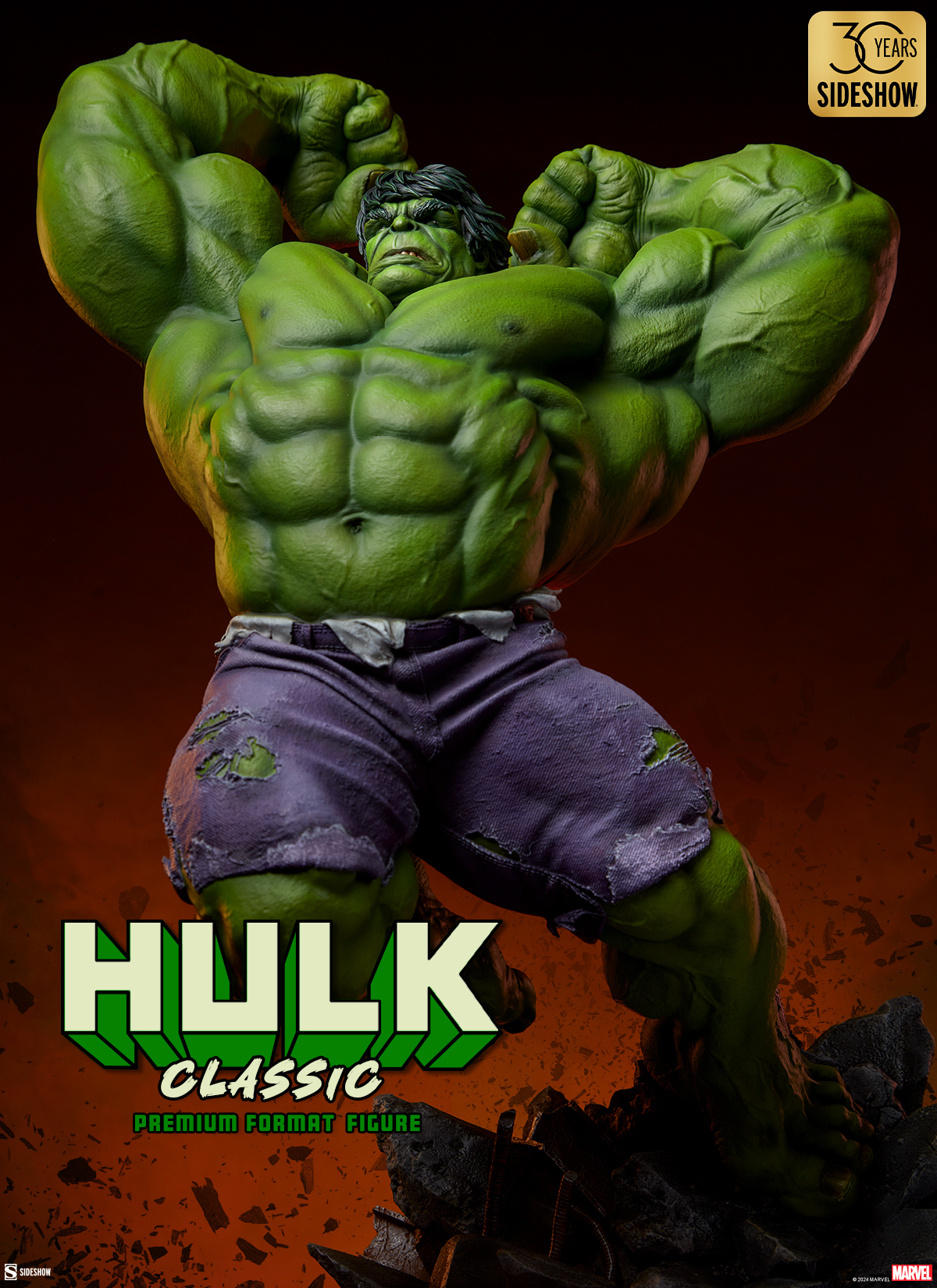 4 Marvel Hulk Premium Format Figures Unveiled by Sideshow Collectibles