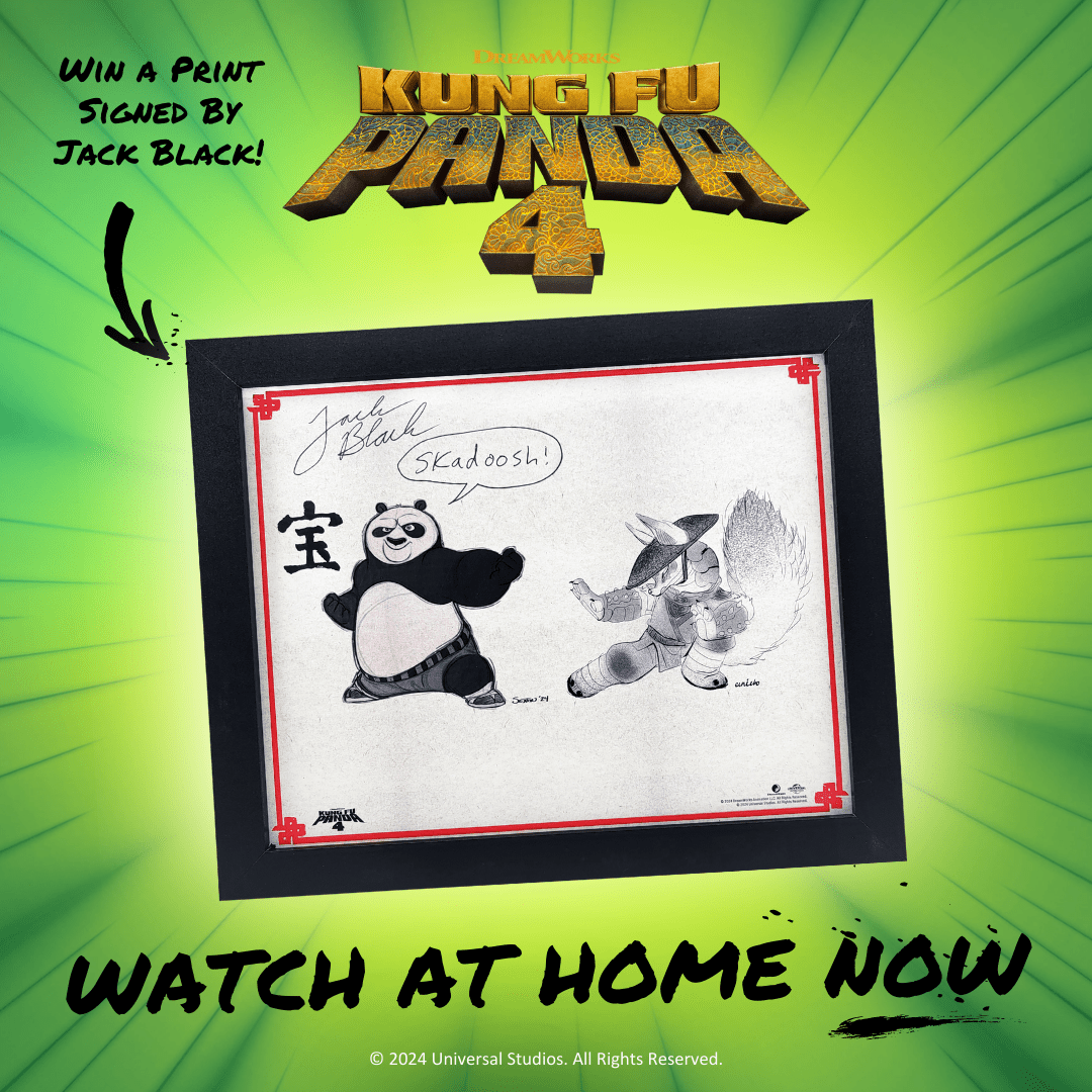 Kung Fu Panda 4 Signed Poster Giveaway For The Dreamworks Sequel