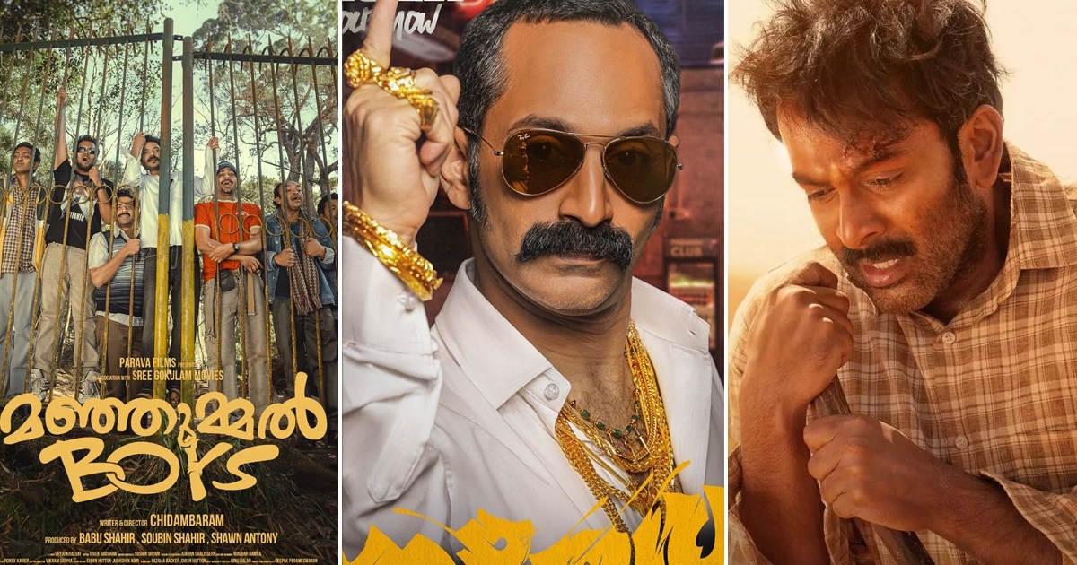 HighestGrossing Malayalam Movies 2024 Manjummel Boys, Premalu and More