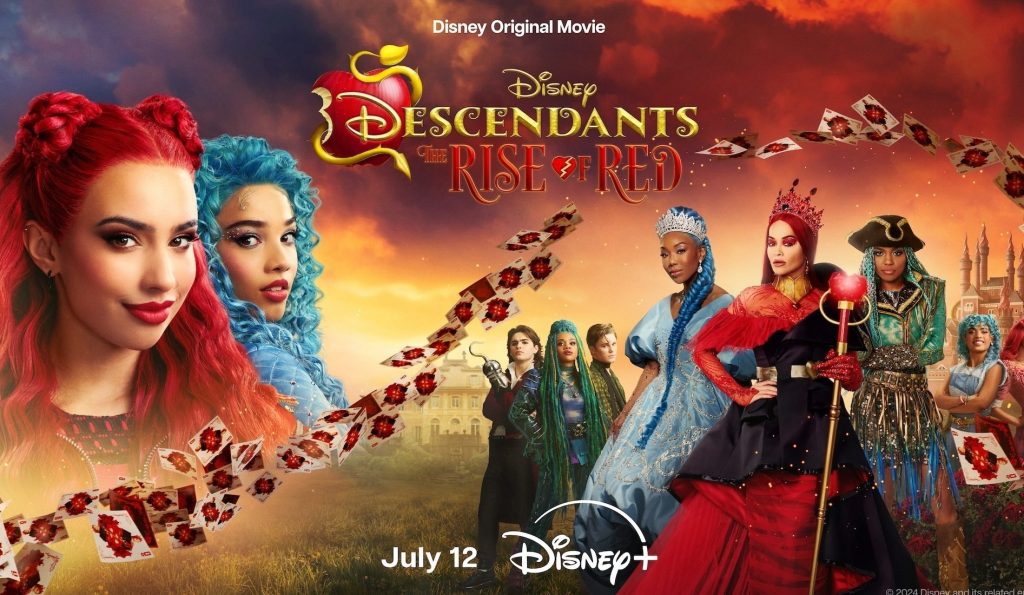 Descendants: The Rise of Red Trailer Previews a Time-Traveling Fairytale Sequel