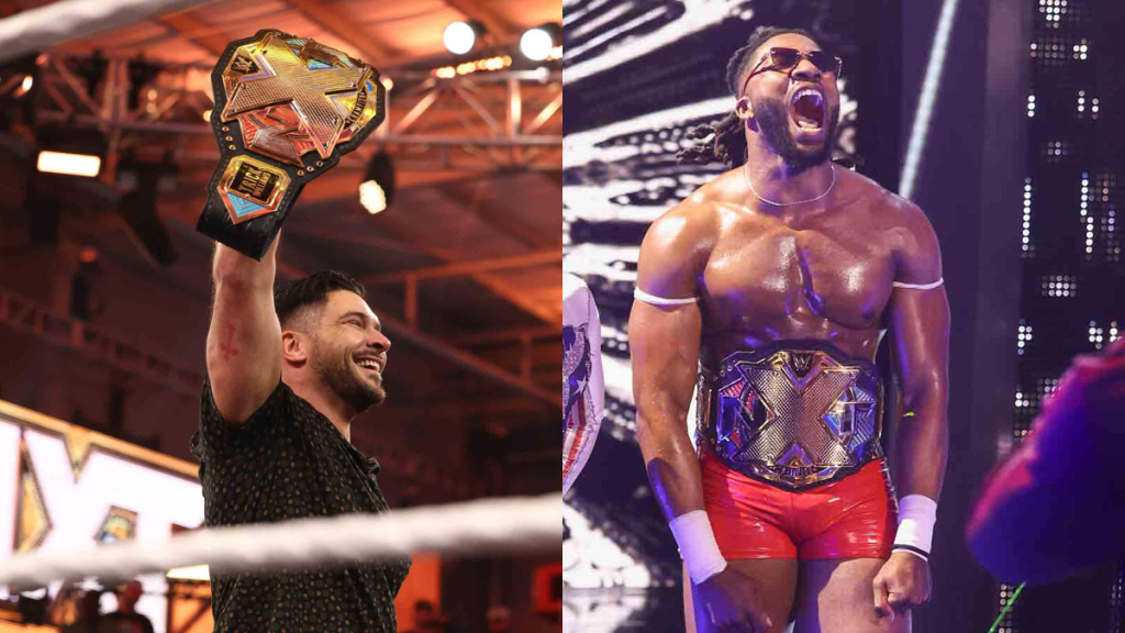 Former AEW star Ethan Page and WWE NXT Champion Trick Williams