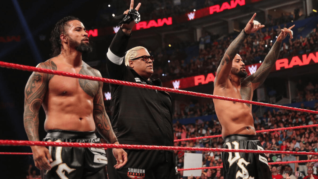 The Usos and Rikishi