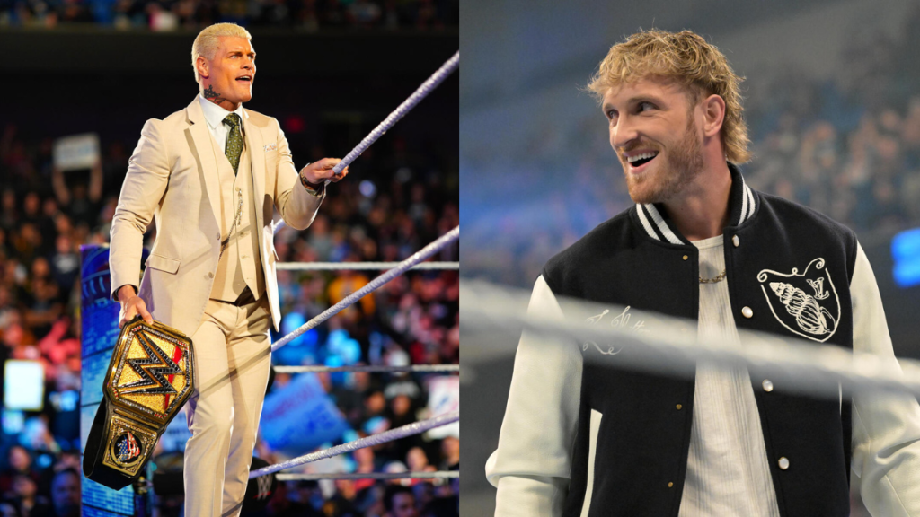 Logan Paul and Cody Rhodes are schedule to face at WWE King & Queen of the Ring