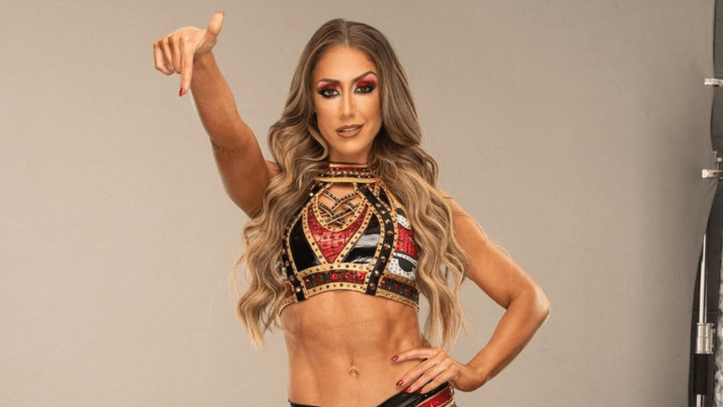 Former Women's Champion Britt Baker was not in action at AEW Double or Nothing