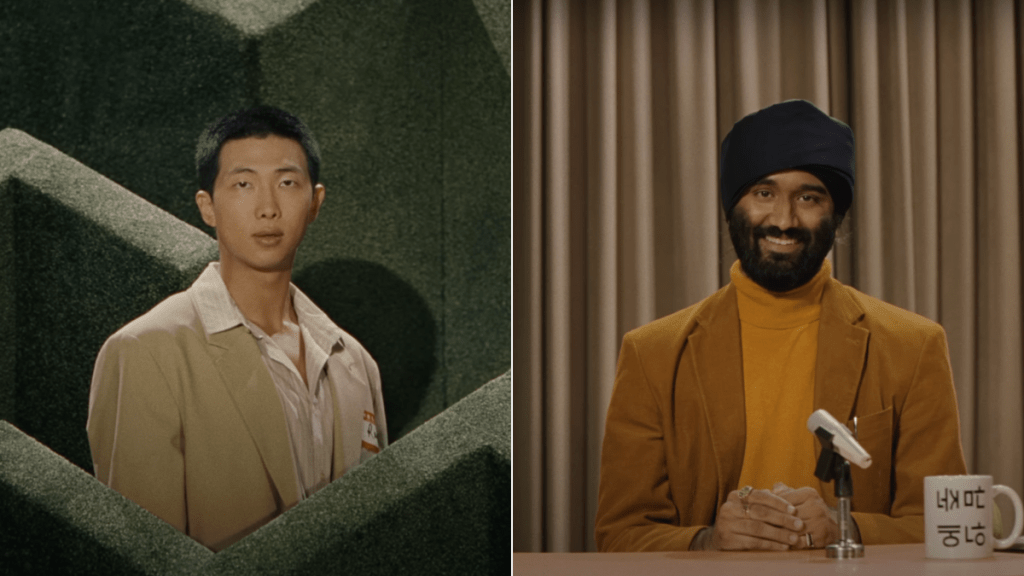 Indian origin actor Taz Singh featured in BTS RM's Lost music video