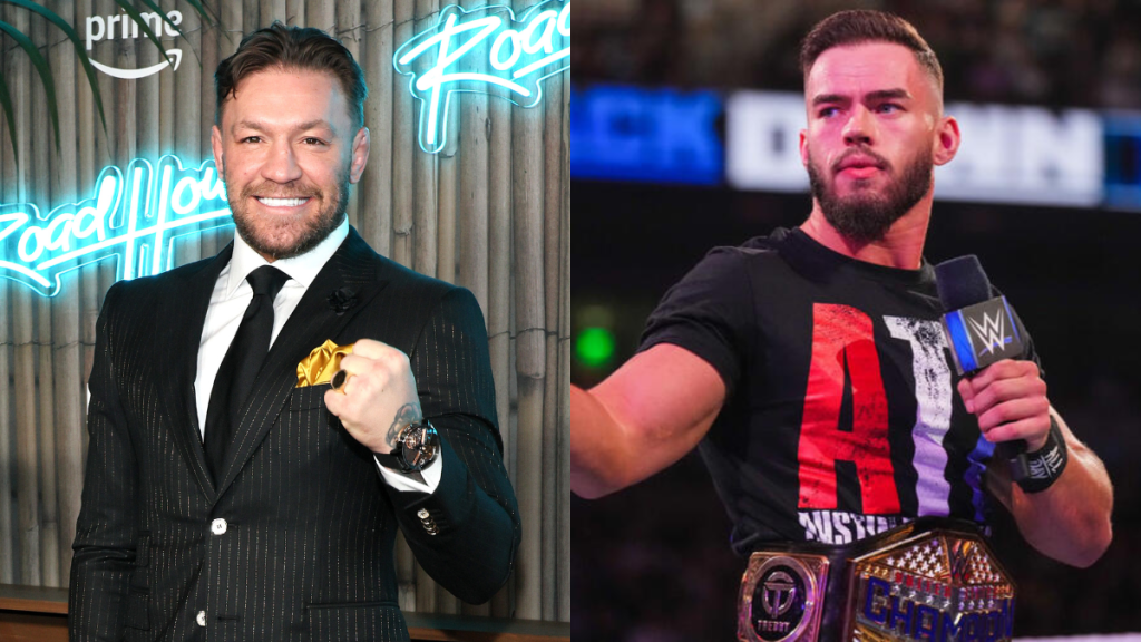 UFC's Conor McGregor and WWE's Austin Theory