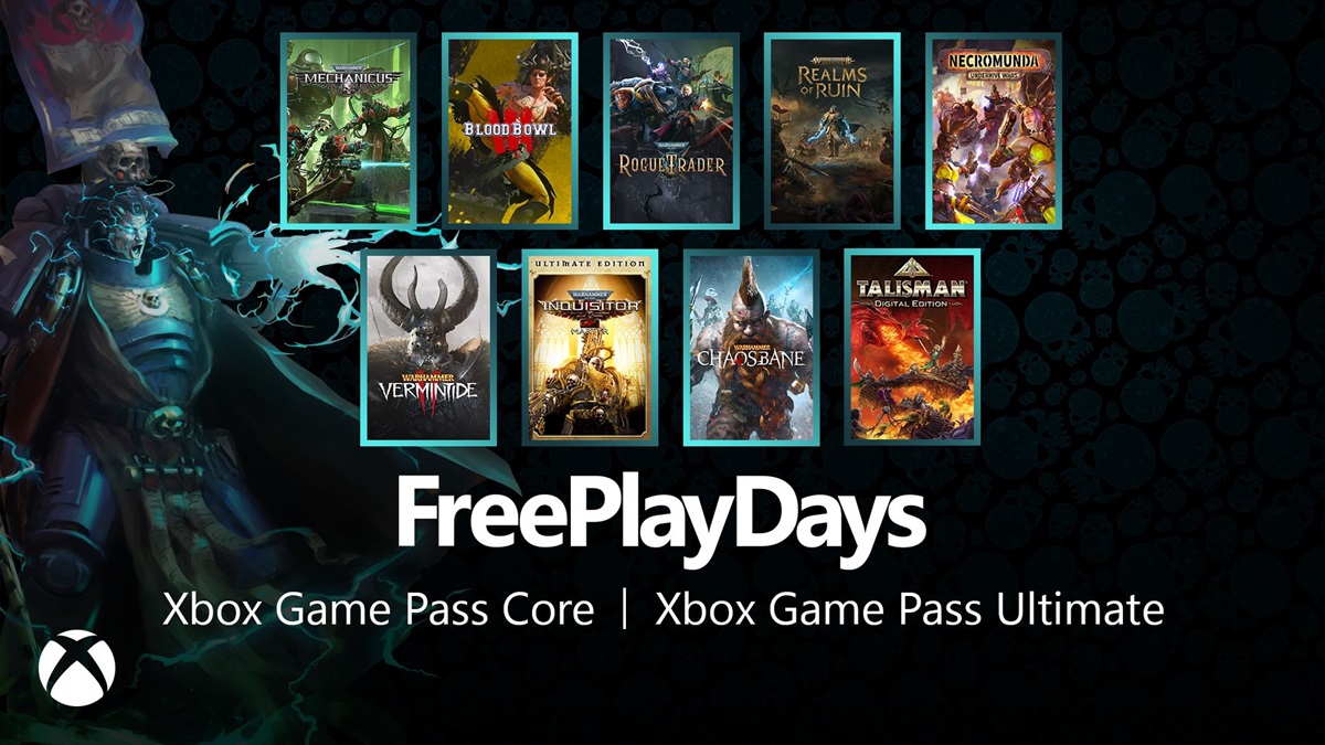 Xbox Free Play Days Feature 9 Warhammer Games