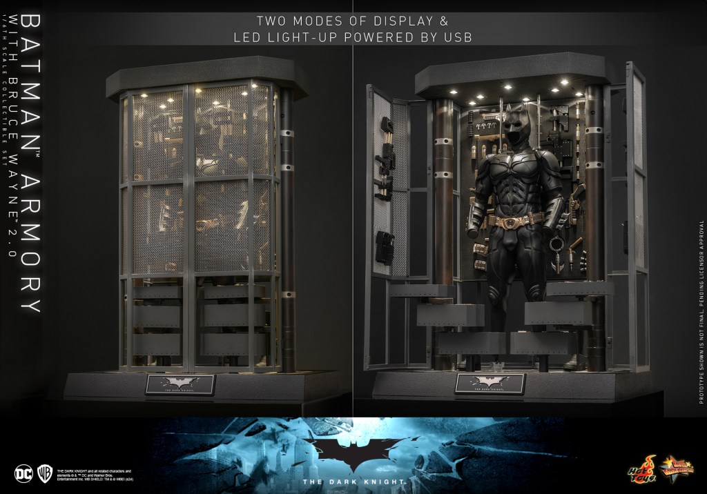 The Dark Knight Collectible Armory Set Unveiled by Sideshow