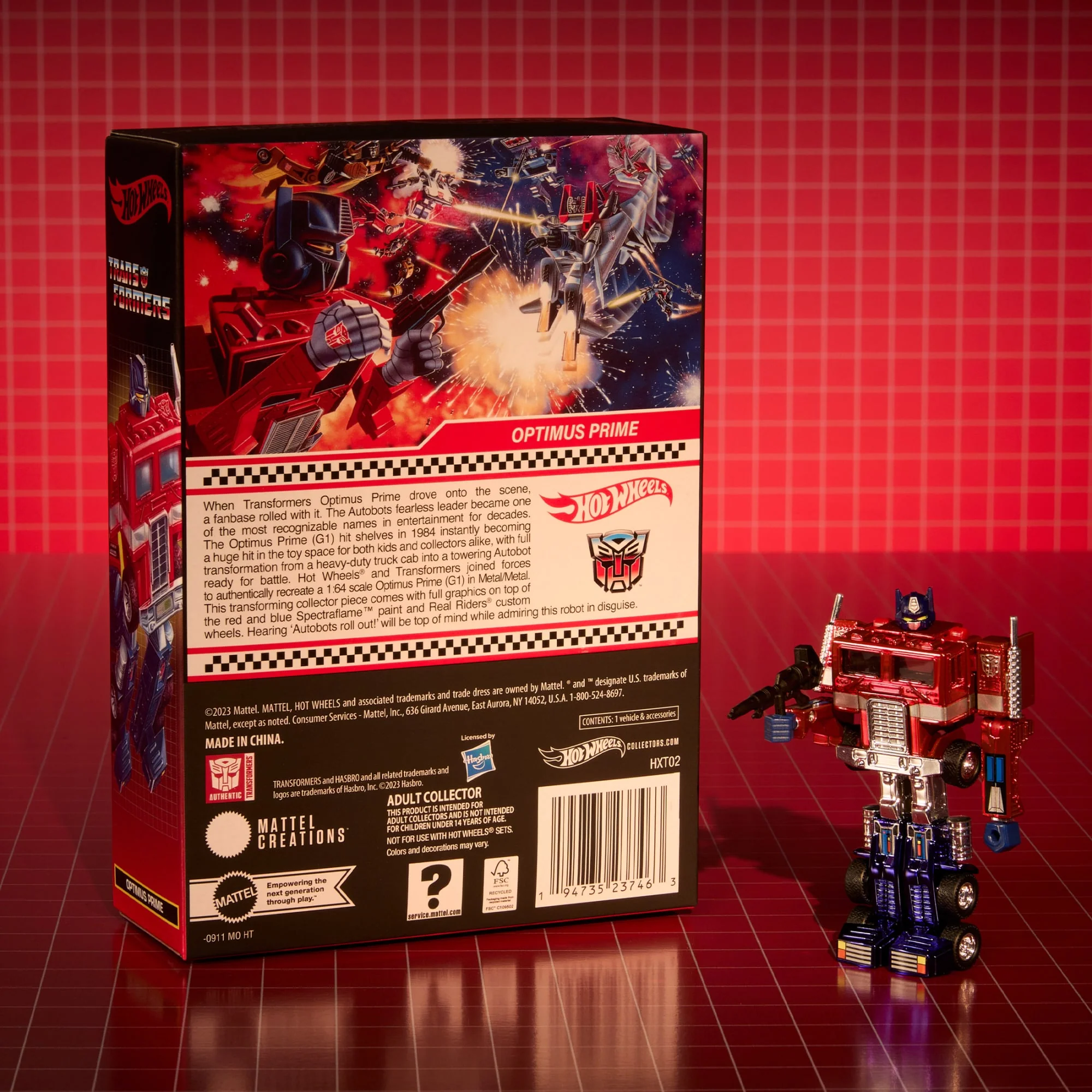 Объявлены дата и цена предварительного заказа Hot Wheels Transformers Optimus Prime