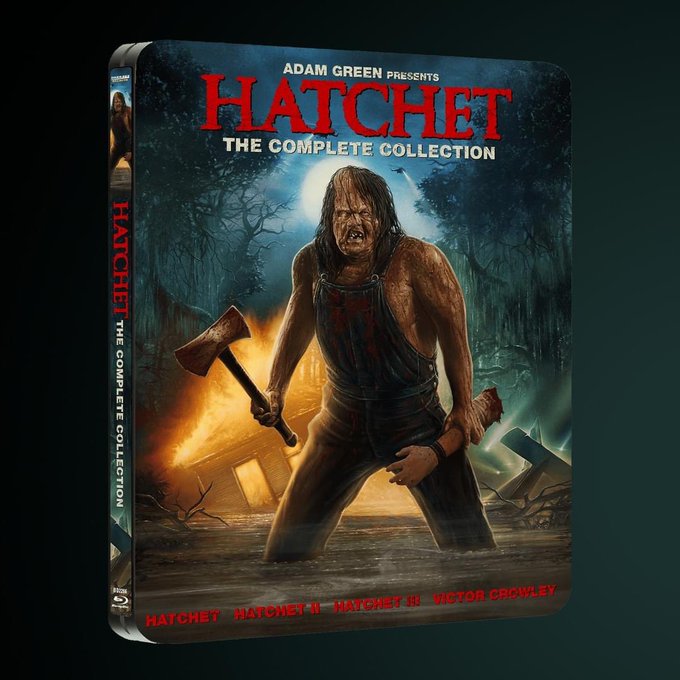 Подтверждена дата выхода Hatchet The Complete Collection для набора Blu-ray Slasher