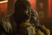Djimon Hounsou and Lupita Nyong'o in A Quiet Place: Day One.