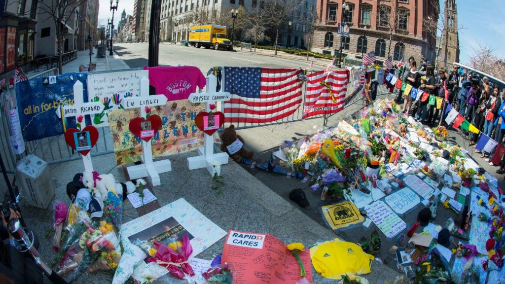 Boston Marathon bombing memorial