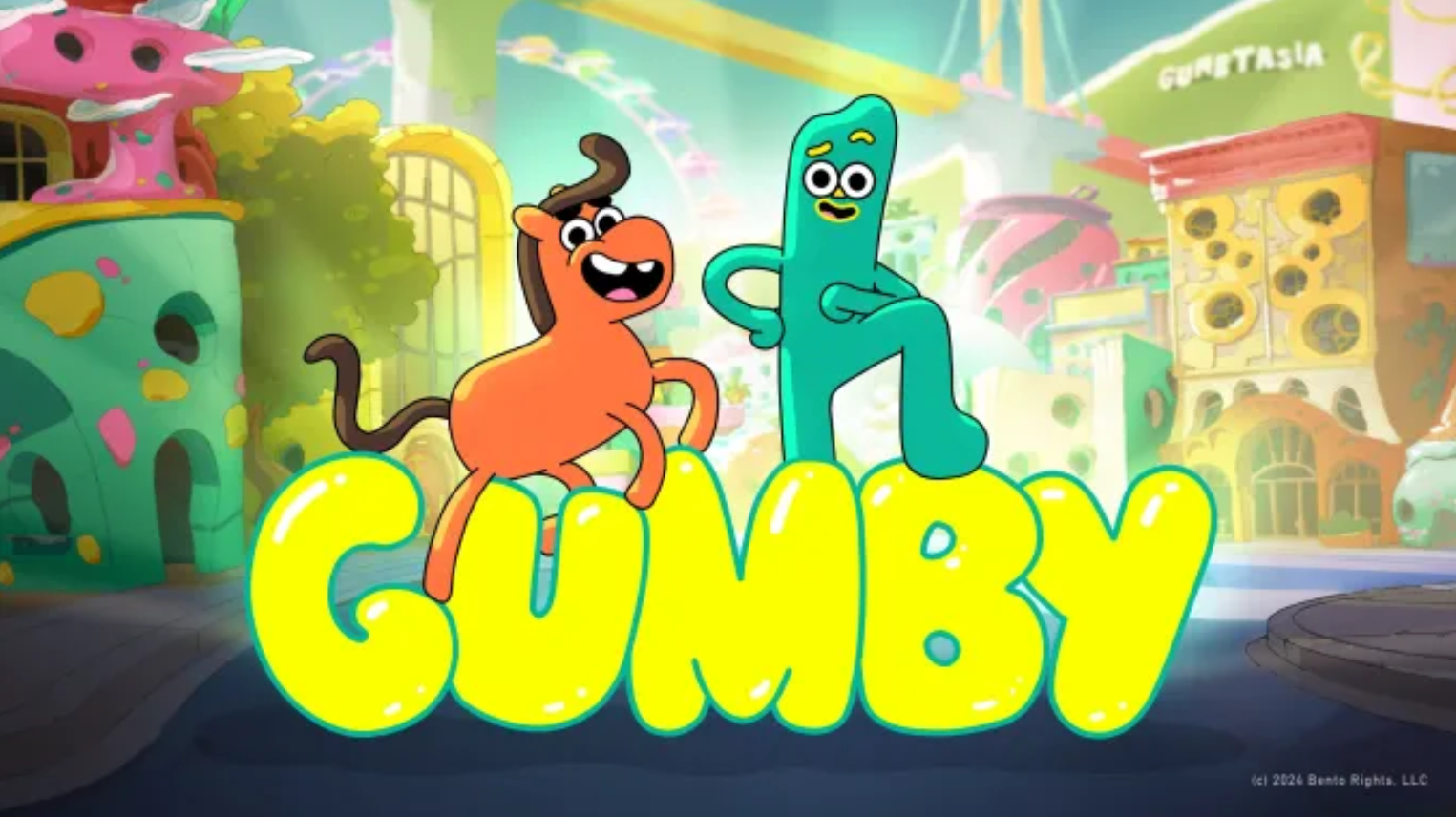 Шоу Gumby для детей и взрослых в разработке, просмотрите изображение первого взгляда