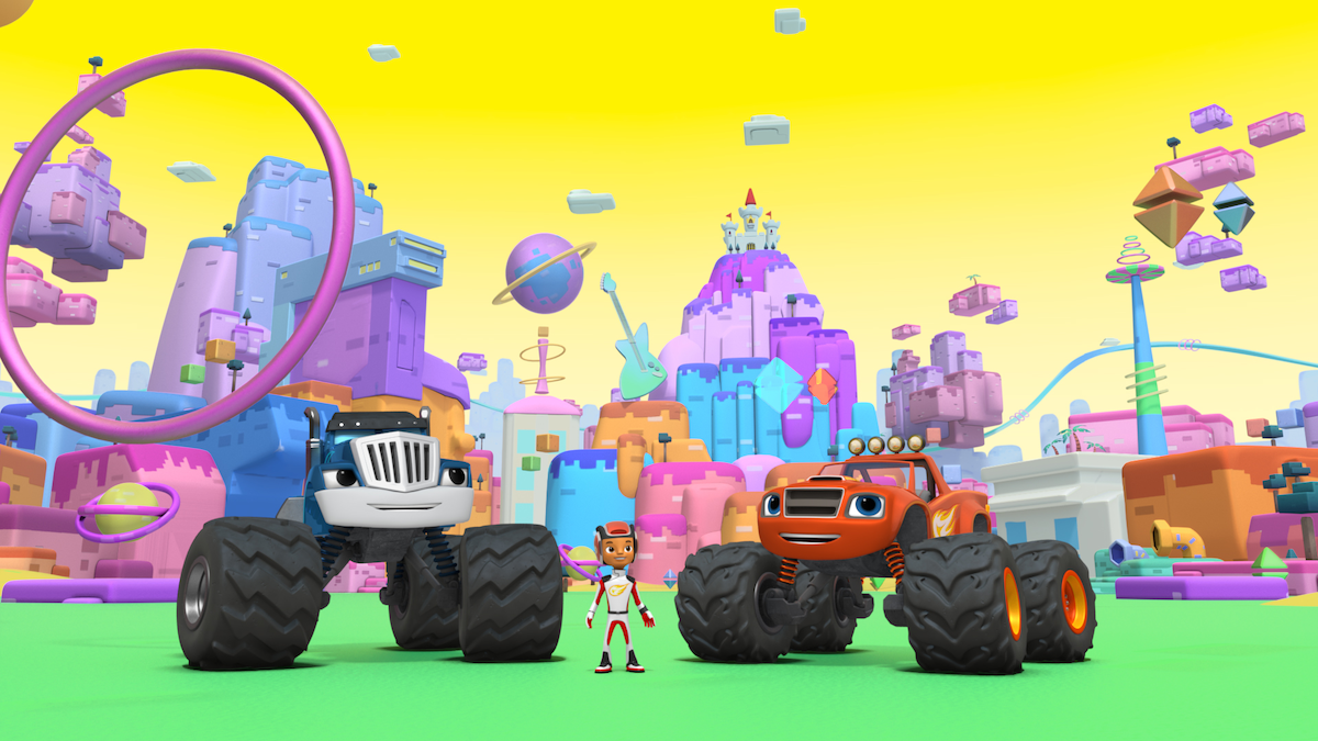 Blaze and the Monster Machines Clip Previews Video Game Special