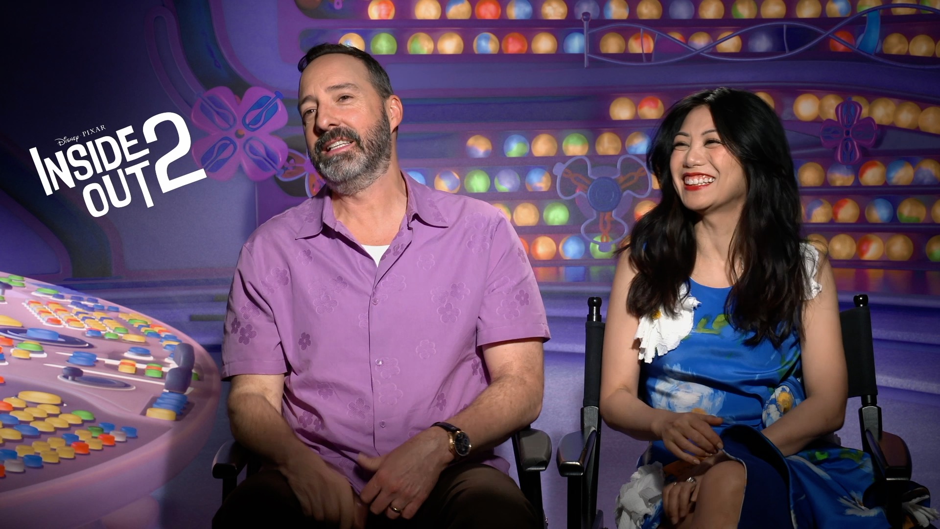 Inside Out 2 Interview: Tony Hale & Liza Lapira on Fear and Disgust