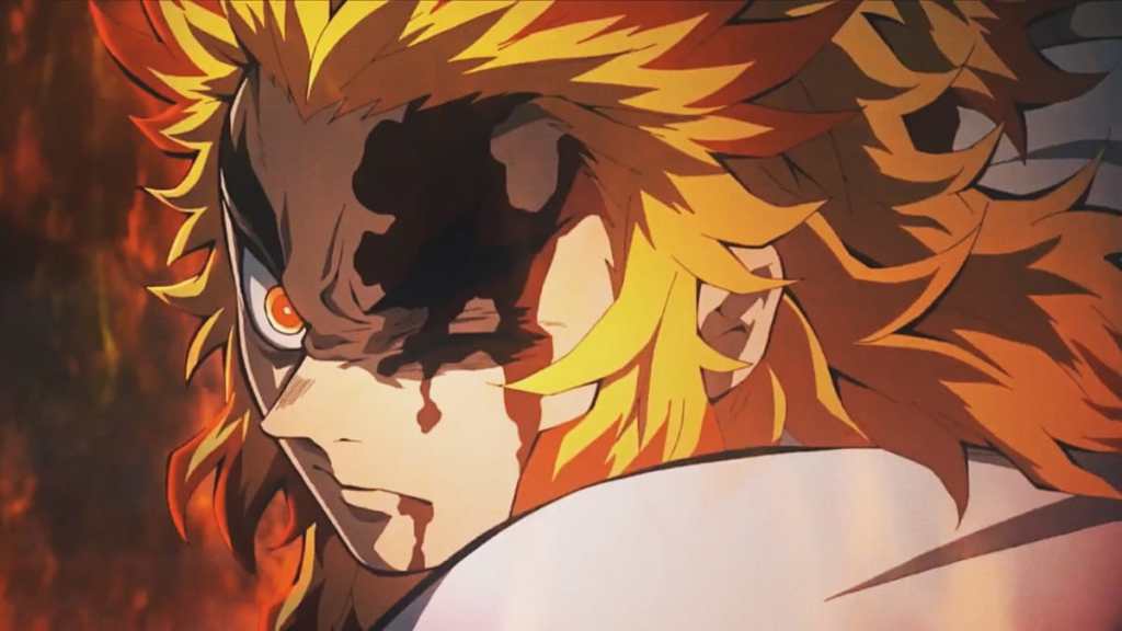 Kyojuro Rengoku in Demon Slayer