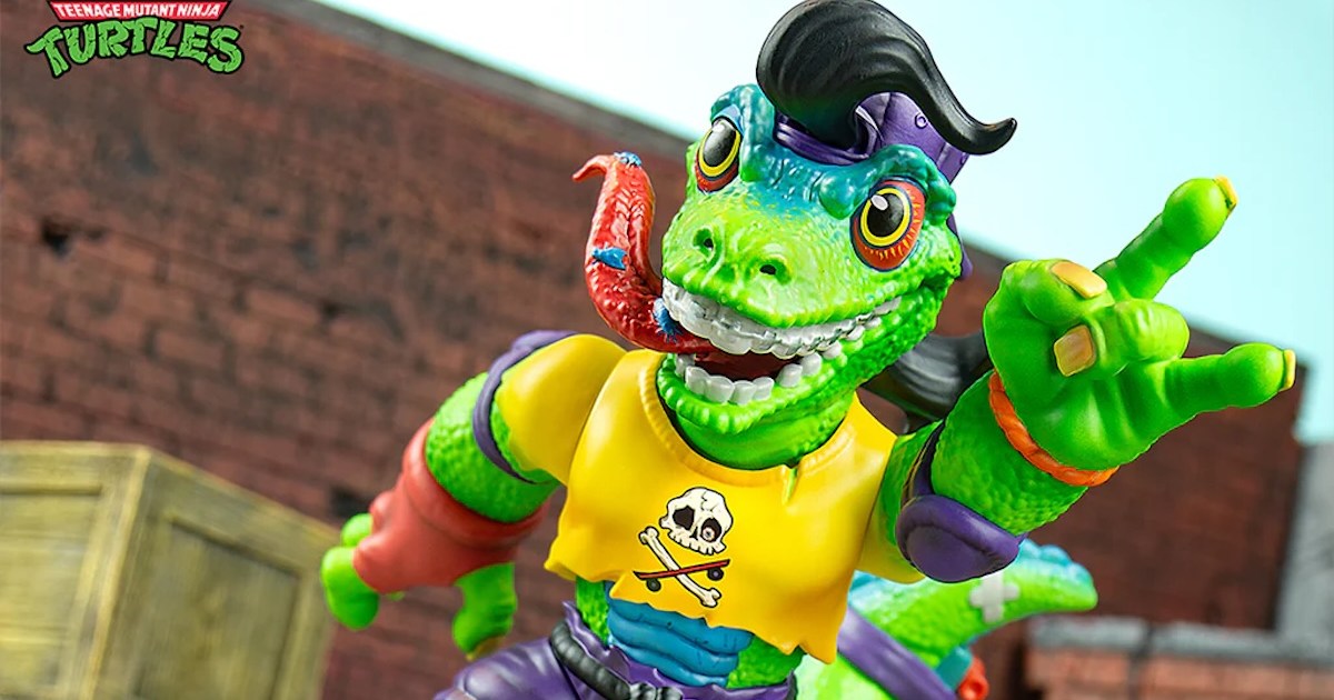 TMNT Mondo Gecko Soft Vinyl Figure Is Radical & Available