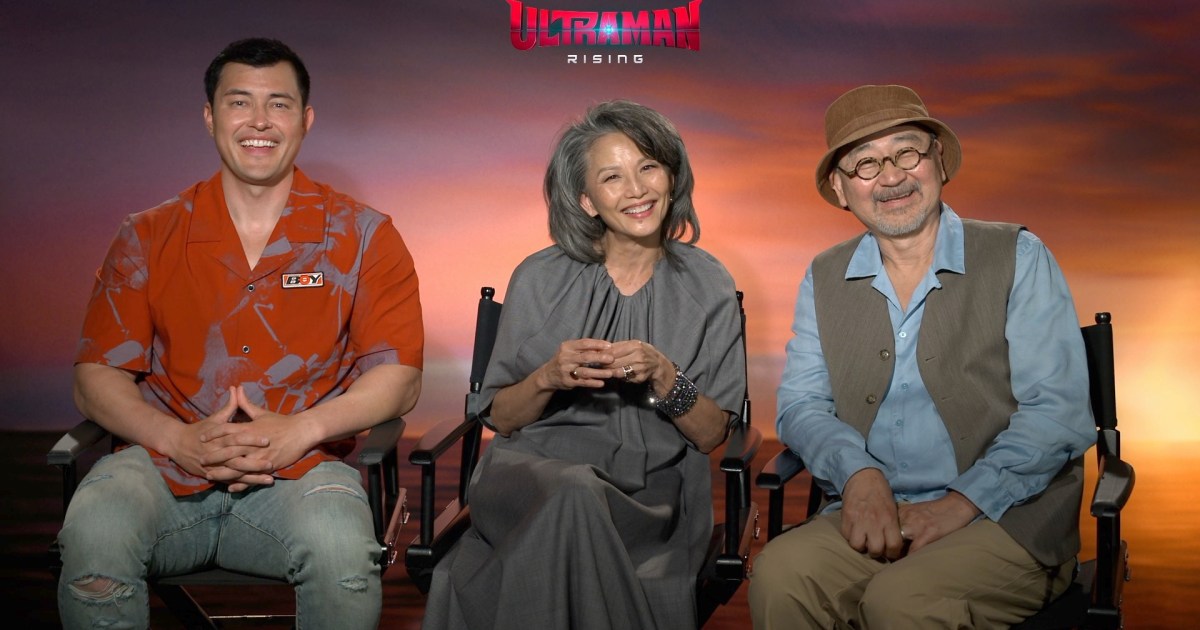 Christopher Sean, Gedde Watanabe, & Tamlyn Tomita Talk Ultraman: Rising