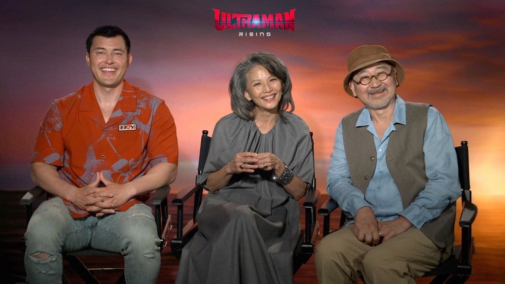 Christopher Sean, Gedde Watanabe, & Tamlyn Tomita Talk Ultraman: Rising