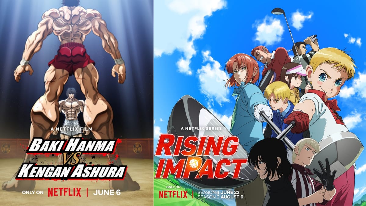 Аниме Netflix, которое стоит посмотреть в июне 2024 года: Баки Ханма против Кенгана Ашуры, Rising Impact и многое другое