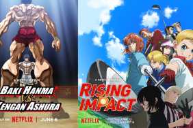 Posters for Baki Hanma VS Kengan Ashura, Rising Impact on Netflix