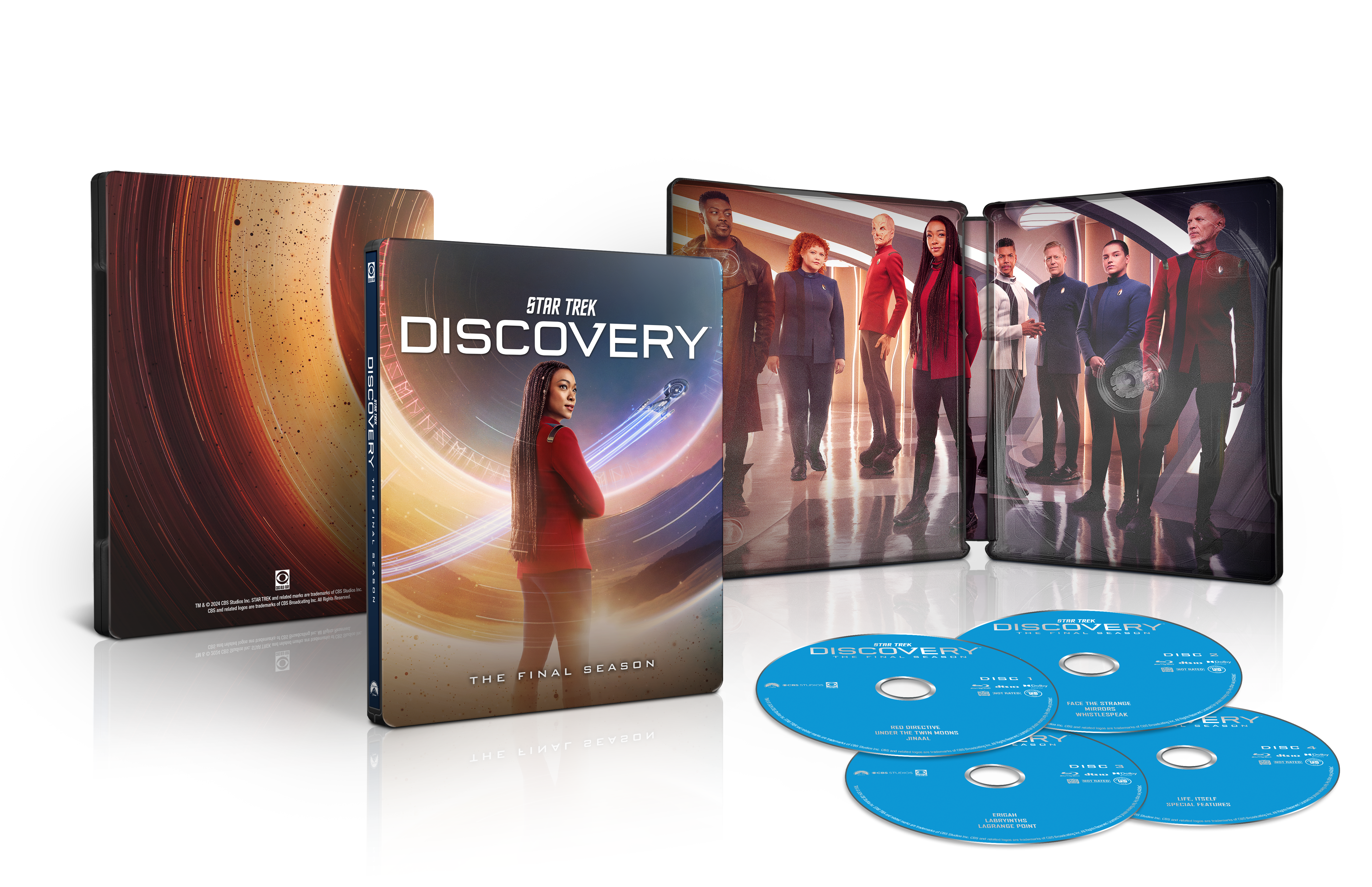 Дата выхода 5-го сезона «Звездного пути: Дискавери» на Blu-ray и DVD установлена ​​вместе с бокс-сетом сериала