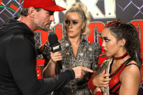 Roxanne Perez and CM Punk following WWE NXT Battleground 2024