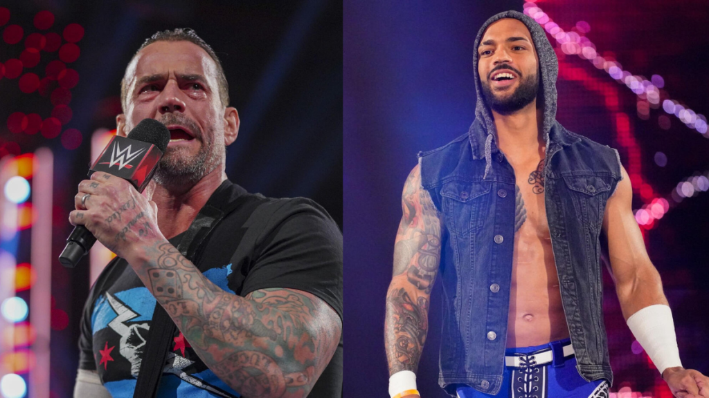 WWE RAW stars CM Punk and Ricochet