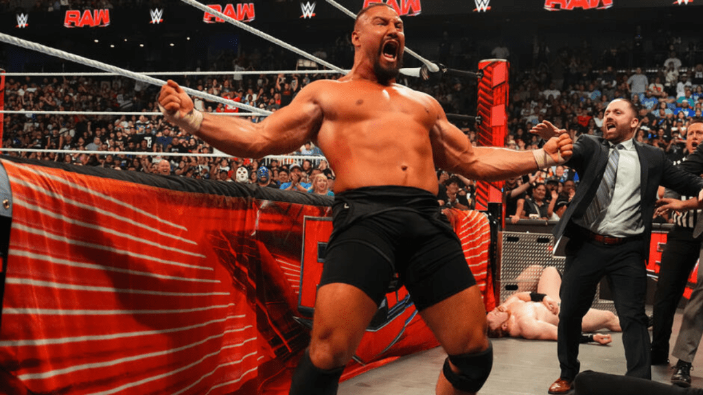 Who is Bron Breakker facing on WWE RAW?