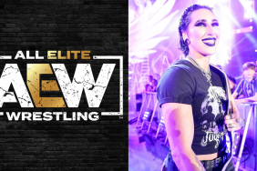 Former WWE Women's Champion Rhea Ripley was at AEW Double or Nothing