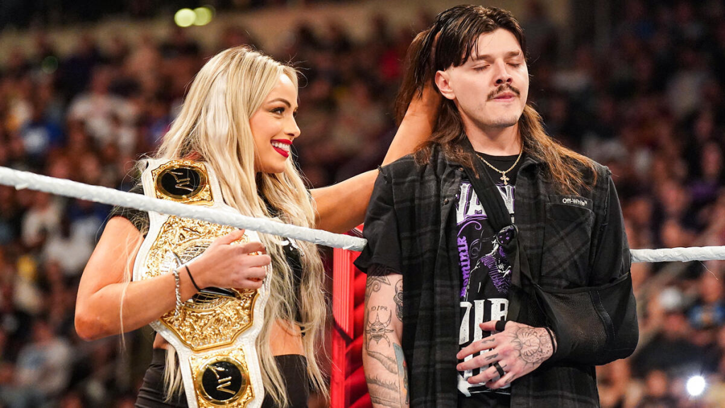 WWE Women's World Champion Liv Morgan and Dominik Mysterio