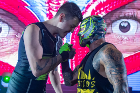 WWE Hall of Famer Rey Mysterio and Dominik Mysterio