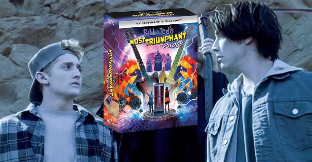 bill & ted's most triumphant trilogy 4k blu-ray shout factory