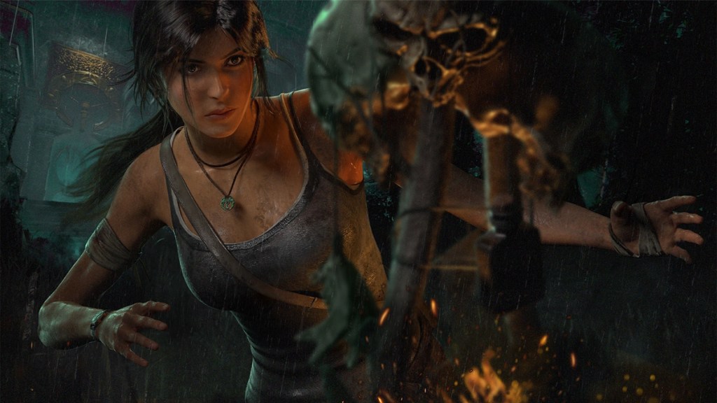 Dead By Daylight Lara Croft Tomb Raider Crossover Gets Release Date