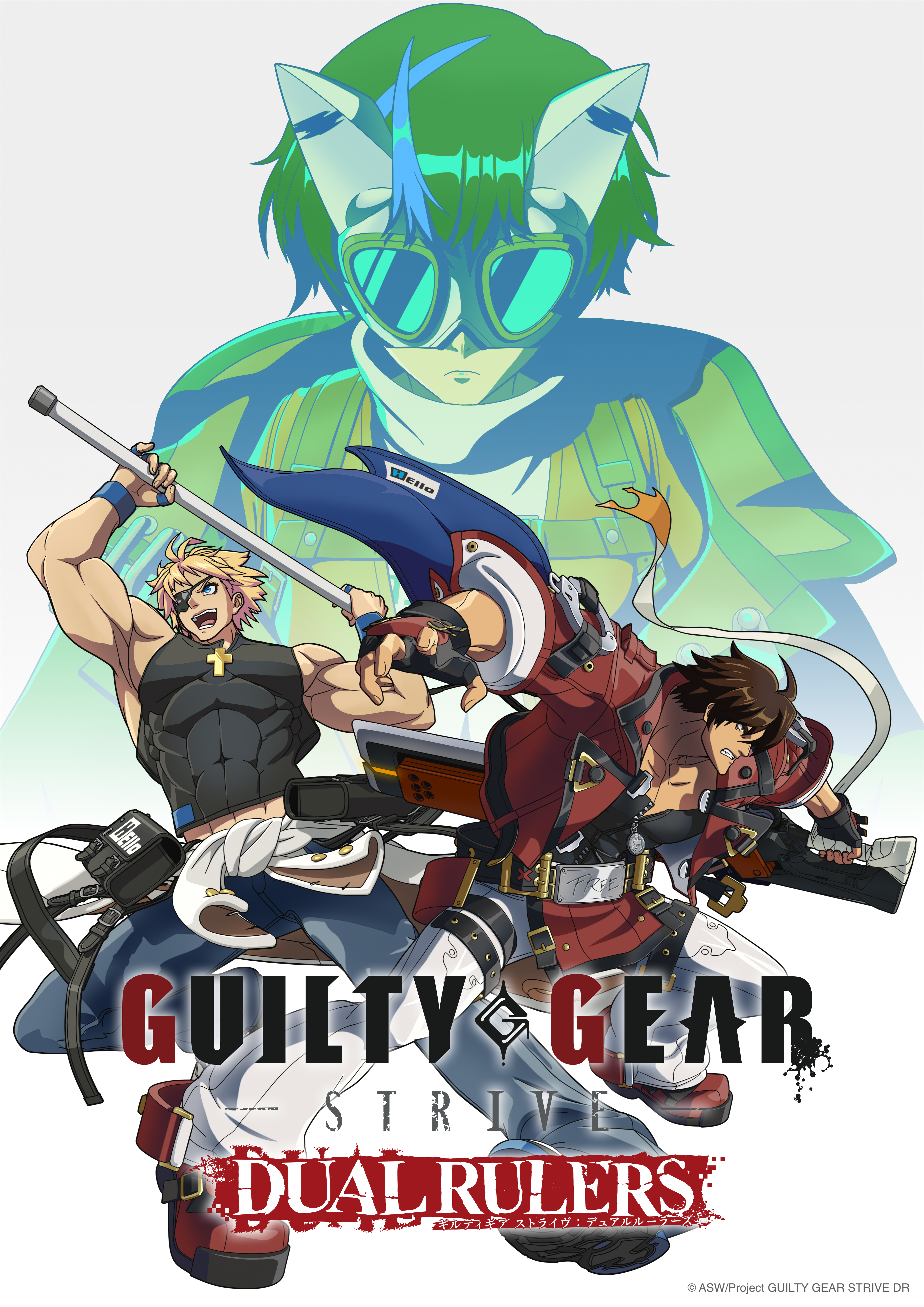 Представлено аниме Guilty Gear Strive, основанное на серии файтингов