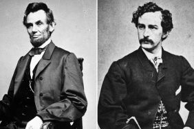 A photographic portrait showing Abraham Lincoln, Photograph of John Wilkes Booth