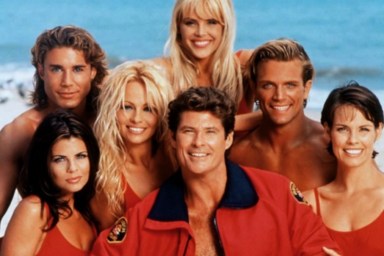 The cast of Baywatch.