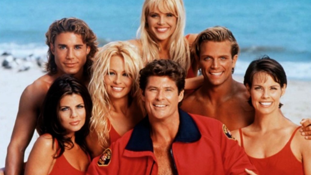 The cast of Baywatch.