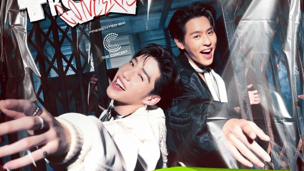 Billkin Putthipong and PP Krit in Double Trouble Concert poster