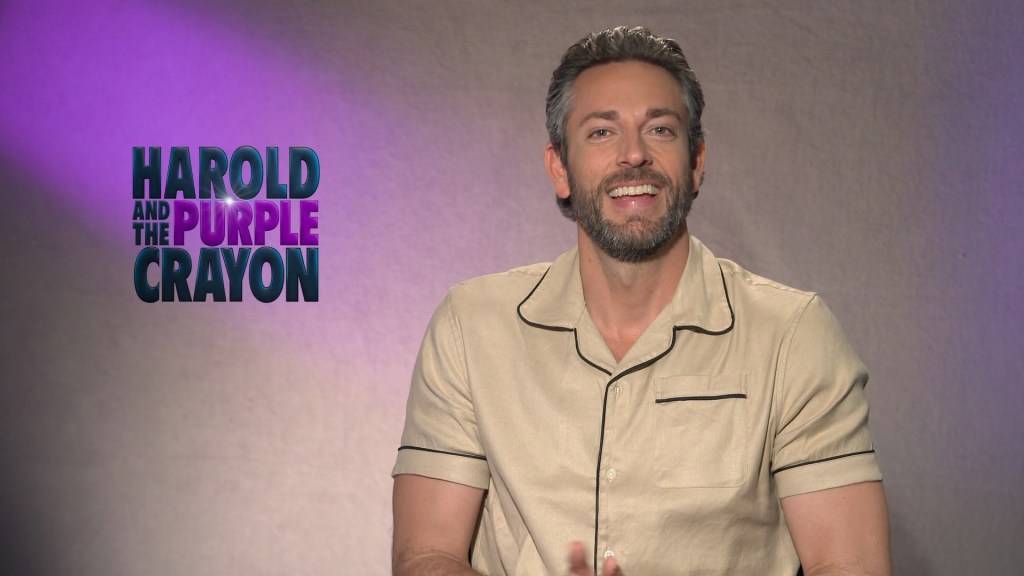 Interview: Zachary Levi Talks Harold and the Purple Crayon Movie